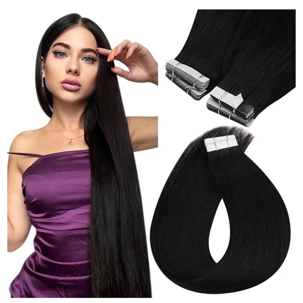 Tape In 100% Human Hair Extensions 50g 18” inches